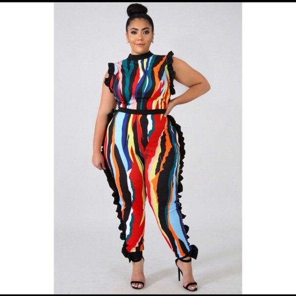 Fashion Nova Pants - 🔥plus size jumpsuit ! Last one ☝🏼